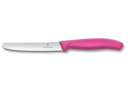 VICTORINOX Nóż ząbkowany SWISS CLASSIC 11 cm różowy 6.7836.L115