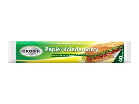 GROSIK Papier śniadaniowy 40 arkuszy