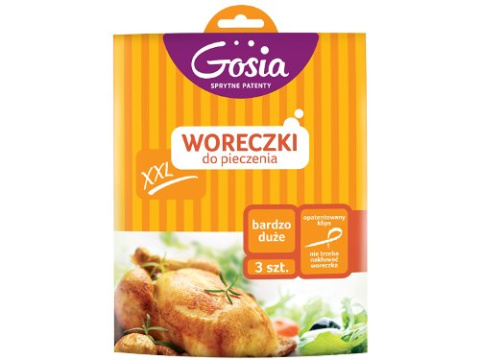 Gosia Woreczki do pieczenia 3 szt. XXL Gosia Woreczki do pieczenia 3 szt. XXL