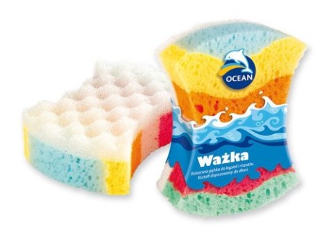 OCEAN Gąbka do kąpieli i masażu HAL Tęcza OCEAN Gąbka do kąpieli i masażu HAL Tęcza