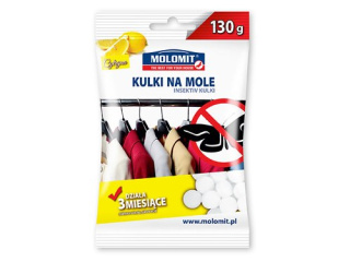 MOLOMIT Kulki na mole zapach Cytryna 120 g