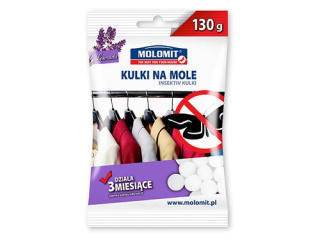 MOLOMIT Kulki na mole zapach Lawenda 120 g