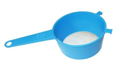 KOLBIARZ Sitko plastikowe z rączką Ø 150 mm uniwersalne gęste KOLBIARZ Sitko plastikowe z rączką Ø 150 mm uniwersalne gęste