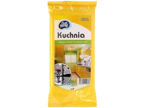 RAVI CLEAN THERAPY Nawilżane ściereczki do KUCHNI RAVI CLEAN THERAPY Nawilżane ściereczki do KUCHNI