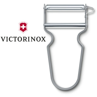 VICTORINOX Obieraczka REX, rączka aluminium, SREBRNA 6.0900