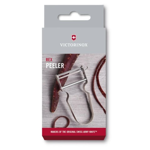 VICTORINOX Obieraczka REX, rączka aluminium, SREBRNA 6.0900 VICTORINOX Obieraczka REX, rączka aluminium, SREBRNA 6.0900