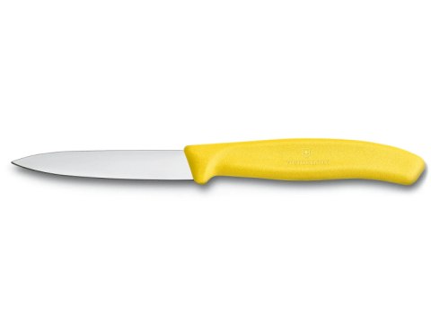 VICTORINOX Nóż ostrze gładkie SWISS CLASSIC 8 cm żółty 6.7606.L118 VICTORINOX Nóż ostrze gładkie SWISS CLASSIC 8 cm żółty 6.7606.L118