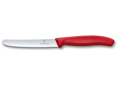 VICTORINOX Nóż ząbkowany SWISS CLASSIC 11 cm czerwony 6.7831