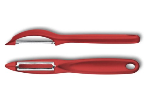 VICTORINOX Obieraczka pionowa ząbkowana czerwona 7.6075.1 VICTORINOX Obieraczka pionowa ząbkowana czerwona 7.6075.1