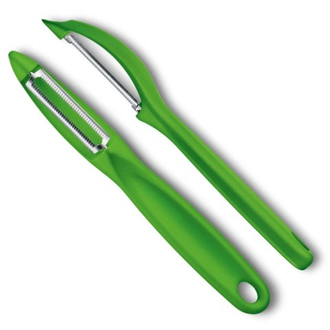 VICTORINOX Obieraczka pionowa ząbkowana zielona 7.6075.4 VICTORINOX Obieraczka pionowa ząbkowana zielona 7.6075.4