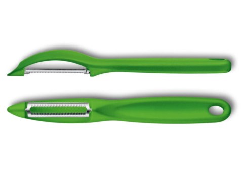 VICTORINOX Obieraczka pionowa ząbkowana zielona 7.6075.4 VICTORINOX Obieraczka pionowa ząbkowana zielona 7.6075.4