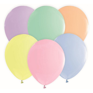 GODAN Balony Beauty&Charm, makaronowe 12" mix - 10 szt.