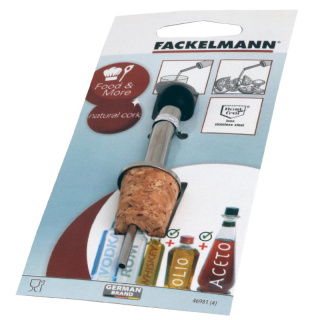 FACKELMANN 46981 Dozownik do butelek korek inox