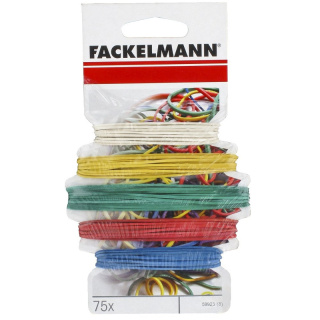 FACKELMANN 59923 Gumki recepturki 75 szt. (3 rozmiary)