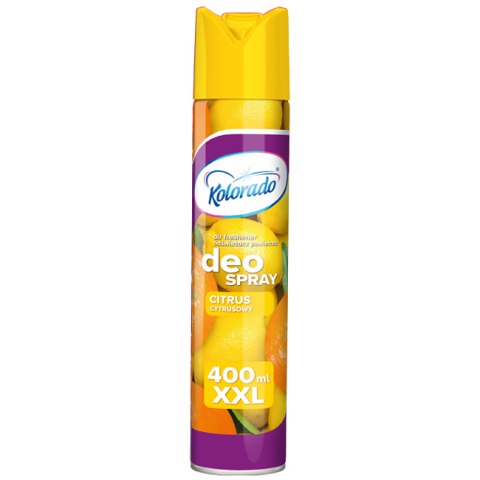 HAL Kolorado Odświerzacz powietrza 400 ml Deo Spray Citrus / Cytrusowy