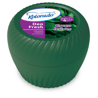 HAL Kolorado Odświeżacz powietrza w żelu Deo Fresh Green Leaves / Zielone liście