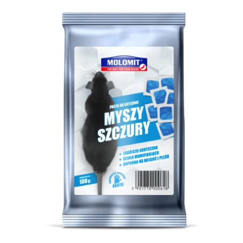 MOLOMIT Trutka miękka na myszy i szczury 100 g MOLOMIT Trutka miękka na myszy i szczury 100 g