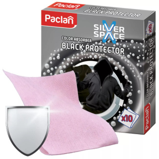 PACLAN Ściereczki wyłapujące kolor do czarnego prania BLACK ABSORBER 10 sztuk