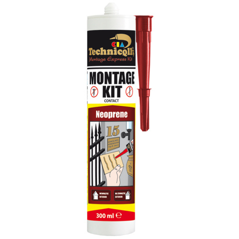 TECNICQLL Klej montażowy neoprenowy 300 ml R-594 TECNICQLL Klej montażowy neoprenowy 300 ml R-594