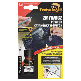 TECHNICQLL Zmywacz powłok cyjanoakrylowych 4 ml P-093